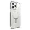 Speck Presidio Perfect-Clear mit Griffen + MagSafe - iPhone 14 Pro Max Hülle mit MICROBAN-Beschichtung (Klar)