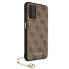 Guess 4G Charms Collection - Etui Samsung Galaxy A32 LTE (brązowy)