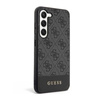 Guess 4G Bottom Stripe Metal Logo Collection - Étui pour Samsung Galaxy S23 (noir)