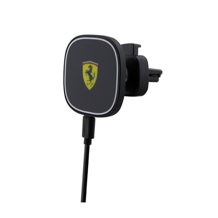 Ferrari MagSafe Collection - Magnetic car holder with 15W wireless charging (black)