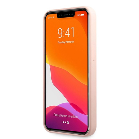 Karl Lagerfeld Silicone Iconic Karl`s Head - iPhone 13 Pro Case (pink)