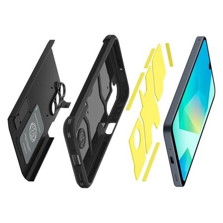 Spigen Tough Armor - Gehäuse für Samsung Galaxy A16 4G/5G (Schwarz)