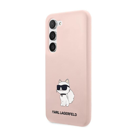 Karl Lagerfeld Silicone NFT Choupette - Hülle für Samsung Galaxy S23+ (Pink)