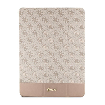 Guess 4G Stripe Allover - Hülle für iPad 10.9" (2022) (Pink)