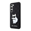 Karl Lagerfeld NFT Saffiano Monogram Choupette - pouzdro pro Samsung Galaxy S23+ (černé)