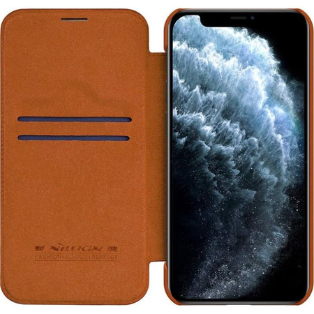Nillkin Qin Leather Case - Etui Apple iPhone 12 Mini (Brown)