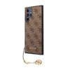 Guess 4G Charms Collection - Samsung Galaxy S23 Ultra tok (barna)