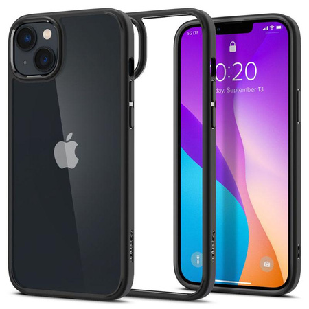 Spigen Ultra Hybrid - Hülle für iPhone 14 (Schwarz)