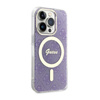 Guess 4G MagSafe - Étui pour iPhone 14 Pro (violet)