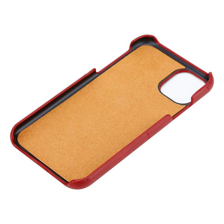 Crong Neat Cover - Custodia per iPhone 11 Pro con tasche (rosso)