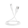 Borofone - Kabel USB-A na USB-C, 2 m (bílý)