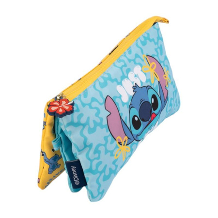 Disney Stitch Tropical - tříkomorový penál