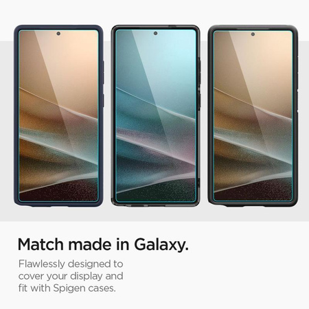 Spigen üveg.TR EZ Fit 2-Pack - Edzett üveg Samsung Galaxy S25 Ultra készülékhez (2 db)
