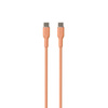 PURO ICON Soft Cable - USB-C to USB-C cable 1.5 m (Apricot)