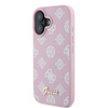 Guess Peony Script MagSafe - pouzdro pro iPhone 16 (růžové)