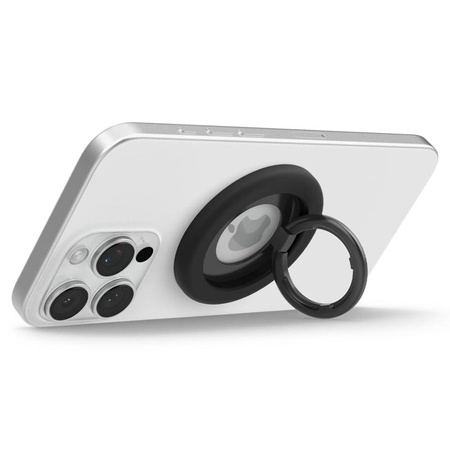 Spigen Nano Pop MagSafe Phone Ring - Porte-doigt magnétique avec fonction de support (Sésame noir)