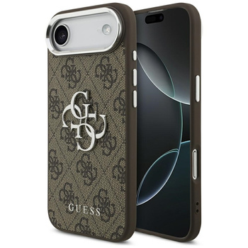 Guess 4G Big 4G Classic Logo - Case iPhone Air (Braun / Silber)