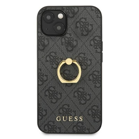 Guess 4G Ring Case - iPhone 13 Tasche (grau)