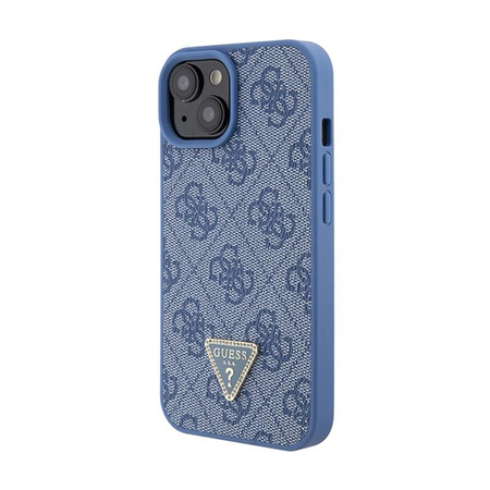 Guess Crossbody 4G Metal Logo - Coque iPhone 15 (bleu)