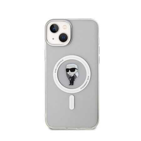 Karl Lagerfeld IML Ikonik MagSafe - Case for iPhone 15 Plus (Transparent)