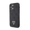 Guess Crossbody 4G fém logó - iPhone 12 / iPhone 12 Pro tok (fekete)