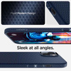 Spigen Liquid Air - tok iPhone 14 készülékhez (sötétkék)