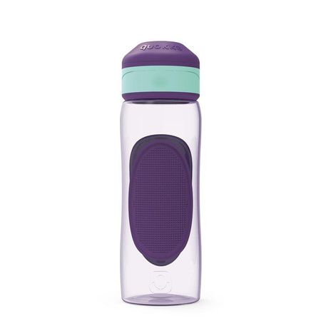 Quokka Splash - Bouteille d'eau avec système d'ouverture rapide 730 ml (Aqua Violet)