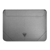 Guess Saffiano Triangle Logo Sleeve - 13" / 14" Notebook Case (silver)