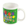 Ceramic Birthday Mug in Gift Box 300ml (Green)