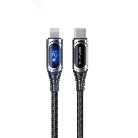 WEKOME WDC-167 Sakin Series - Câble de connexion PD USB-C vers Lightning à charge rapide 20W 1 m (Tarnish)