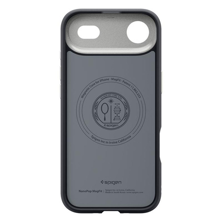 ETUI DO IPHONE AIR do MAGSAFE SPIGEN NANO ORYGINALNE CZARNE ELEGANCKIE