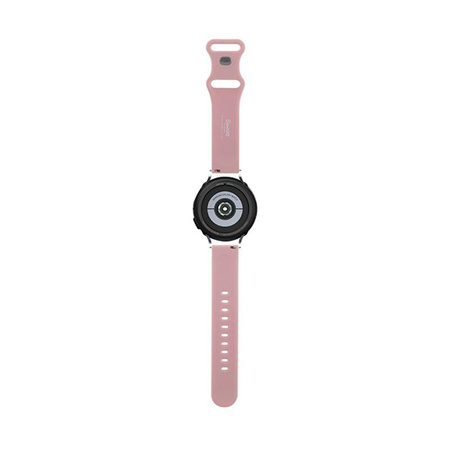 Hello Kitty Silicone Kitty Head - Universal strap for smartwatch 20 mm (pink)