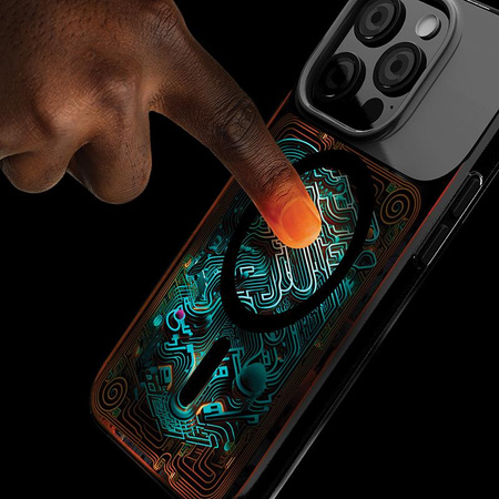 STM Reveal Warm MagSafe - Pouzdro pro iPhone 15 Pro (Black Realm)