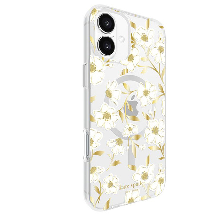 Kate Spade New York Protective Gems MagSafe - Hülle für iPhone 16 Plus (Sunshine Floral)