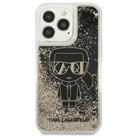 Karl Lagerfeld Liquid Glitter Gatsby - iPhone 13 Pro Max Tasche