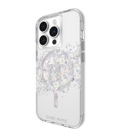 Case-Mate Karat MagSafe - Pouzdro na iPhone 15 Pro s perlou (A Touch of Pearl)