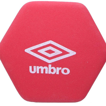 Umbro - Übungshantel 2 kg (rot)