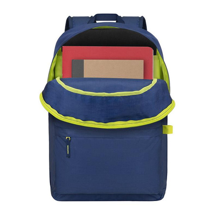 Rivacase - Mestalla, universeller Rucksack für Notebook, Laptop 15,6" (blau)