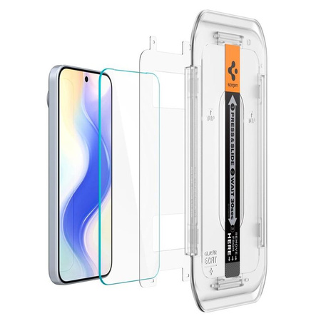 SZKŁO HARTOWANE DO GOOGLE PIXEL 9 PRO XL | 10 PRO XL SPIGEN Z RAMKĄ 9H 2x