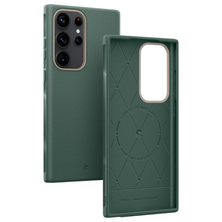 Spigen Cyrill Ultra Color - Gehäuse für Samsung Galaxy S23 Ultra (Grünkohl)
