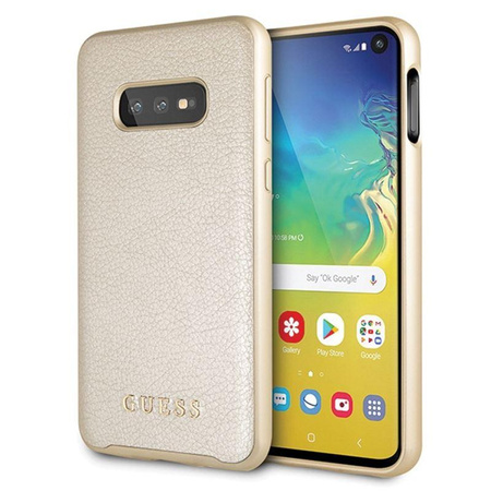 Guess Iridescent - Samsung Galaxy S10e Case (Gold)