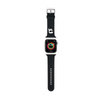 Karl Lagerfeld 3D gumi Karl Head NFT - szíj Apple Watch-hoz 38/40/41 mm (fekete)