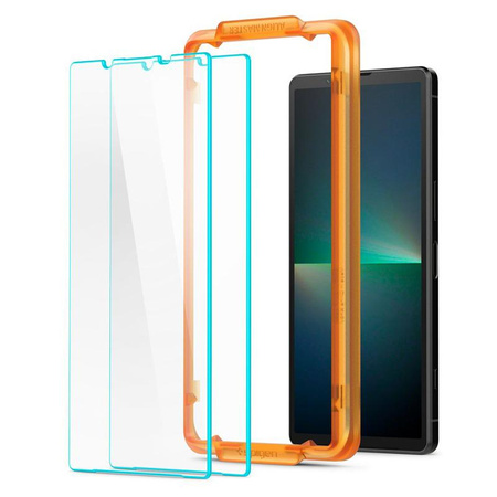 Spigen Alm Glas.TR 2-Pack - Tvrzené sklo pro Sony Xperia 5 V (čiré)