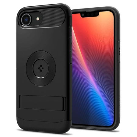 Spigen Slim Armor Mag Mag MagSafe - tok iPhone 16e készülékhez (fekete)