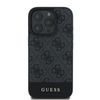Guess 4G Bottom Stripe – Pouzdro pro iPhone 16 Pro (šedé)