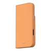 Moshi Overture MagSafe - 3-in-1 Leather Flip Case for iPhone 16 Pro (Caramel Brown)
