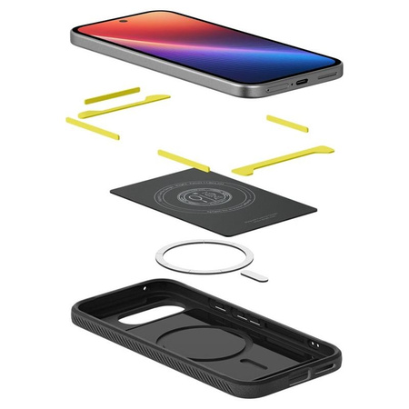 Spigen Rugged Armor MagSafe - pouzdro pro Google Pixel 9a (matně černé)