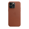 Apple Leather Case - Skórzane etui z MagSafe do iPhone 14 Pro Max (umbra)
