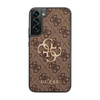 Guess 4G Big Metal Logo - Etui Samsung Galaxy S23+ (brązowy)