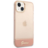 Guess Translucide - Coque pour iPhone 14 Plus (rose)